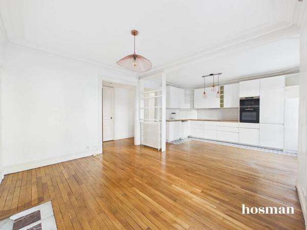 Coup de coeur - 3/4 pièces de 67m² - Charme de l'ancien - Avenue Secrétan, 19ème arrondissement