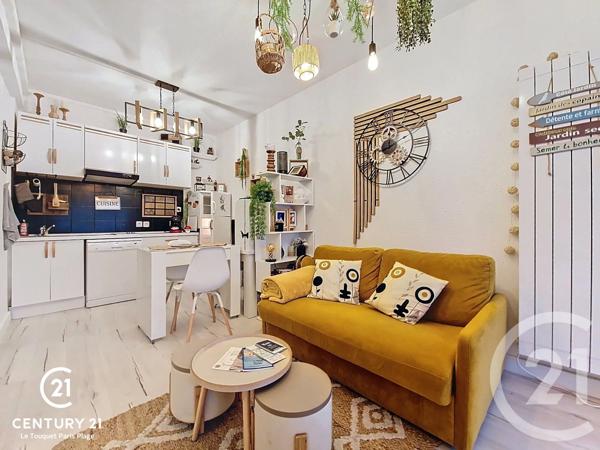 Appartement T2 à vendre  2 pièces - 34,40 m 2   NEUFCHATEL HARDELOT  - 62