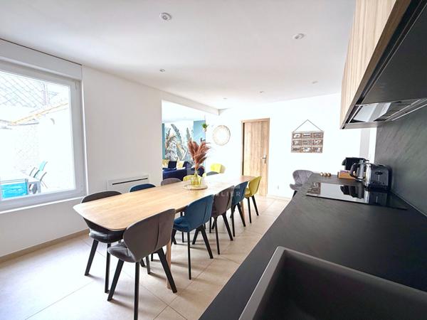 Maison entièrement rénovée ! Etaples centre,  6 chambres, dépendance bien-être et garage