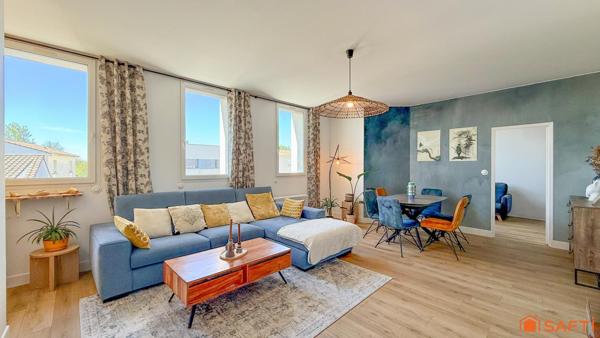 Appartement T3 (calme|jardin|abri|parking|tram)