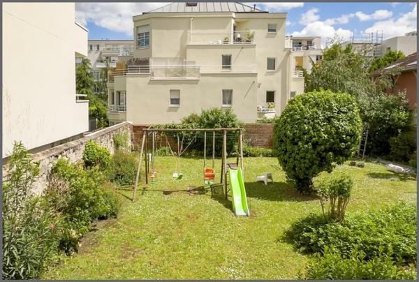 Appartement 3 pièces - avec grand jardin partagé