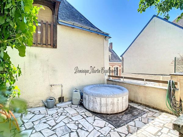 VANCE (72),Maison à vendre 6 pièces-115m²-terrainde 450m²- terrasse- parking-cave