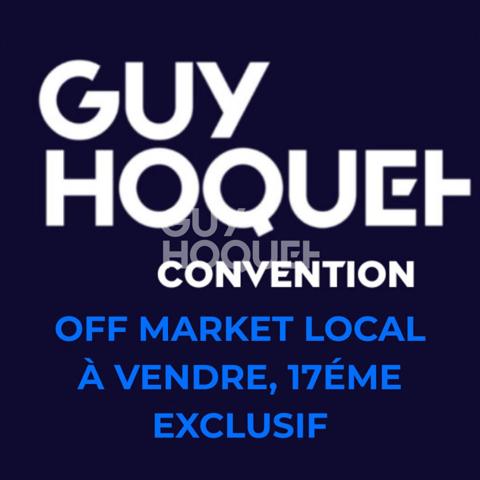 Local commercial 75017 Paris 42 m2