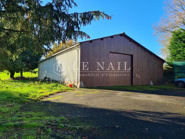 Rare étang de 15 hectares et son moulin en Sud Mayenne