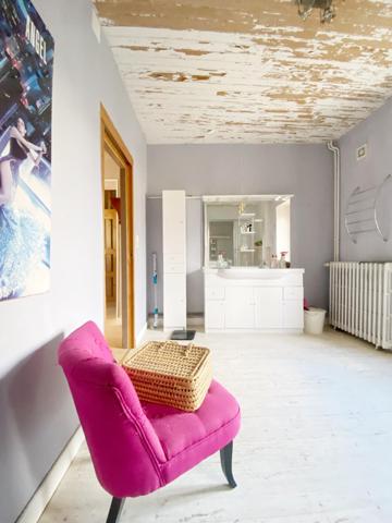 Maison Brassagaise au coeur du village avec double garages et cour interieur