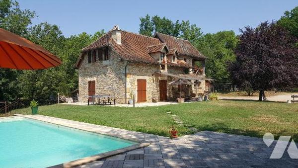 A VENDRE - A BEAUREGARD (LOT - 46260) - A 23km de Villefranche-de-Rouergue et 8km de Limogne-en...