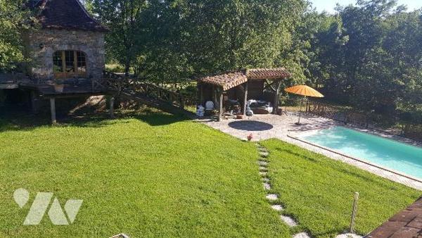 A VENDRE - A BEAUREGARD (LOT - 46260) - A 23km de Villefranche-de-Rouergue et 8km de Limogne-en...