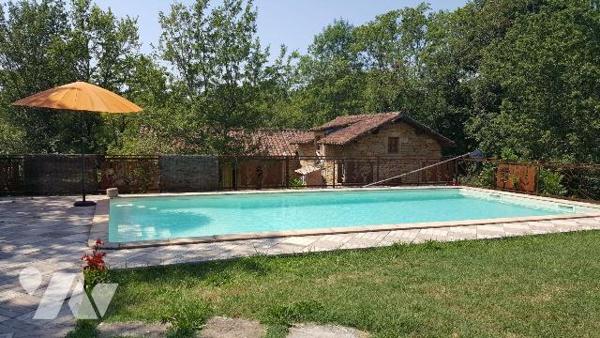 A VENDRE - A BEAUREGARD (LOT - 46260) - A 23km de Villefranche-de-Rouergue et 8km de Limogne-en...