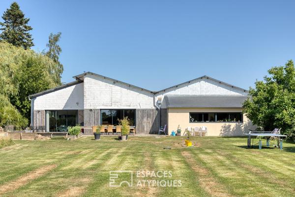 Loft industriel aux volumes insoupçonnables