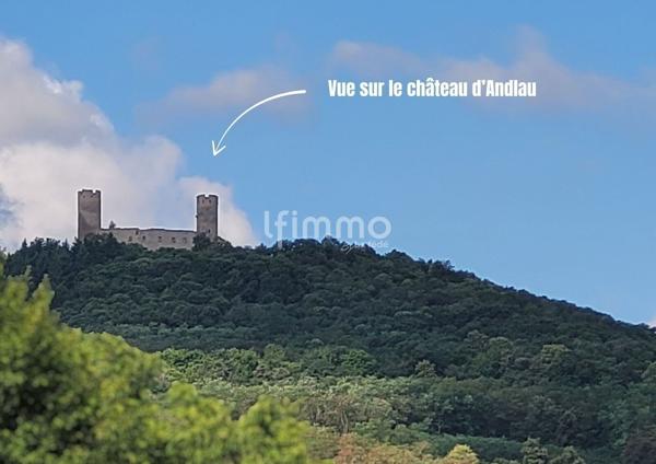 Maison neuve plain-pied Barr – Vue château – RE2020 – 3 chambres