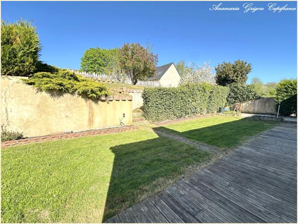 Landelles (28190) Maison de plain pied, 3 chambres, garage, terrain clos de 807 m²