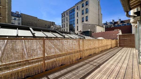 A VENDRE LOFT 5P ENSOLEILLE DUPLEX COMME UNE MAISON 125M2 / 139M2 SOL TERRASSE SUD 34M2 PARIS 10E LOUIS BLANC CANAL ST MARTIN