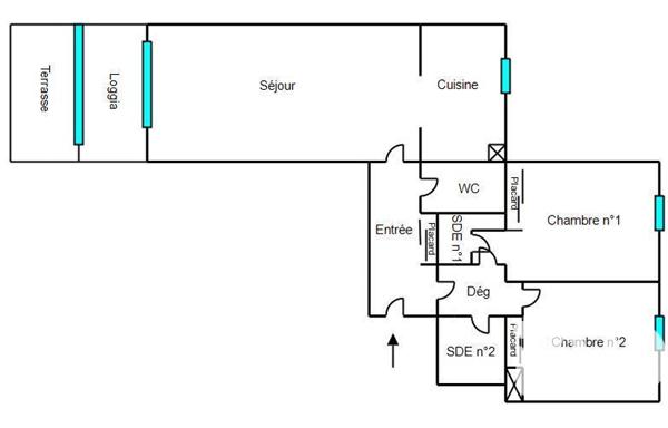 Appartement à vendre 3 pièces 73 m² Fréjus