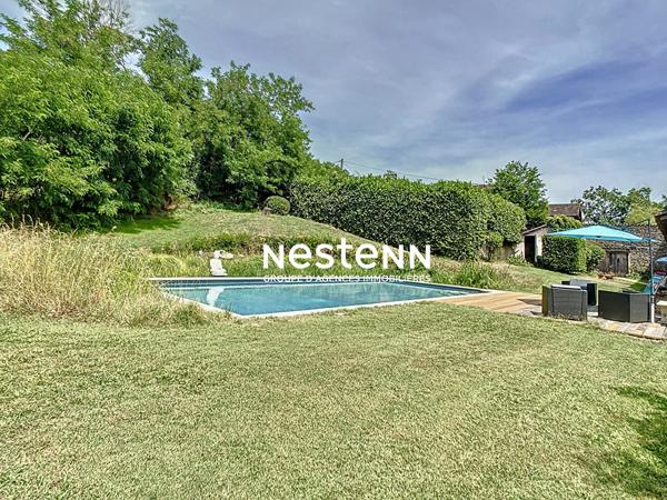 Maison Bully 183 m2 - 4 chambres - grand jardin - piscine - dépendances