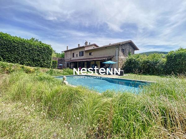 Maison Bully 183 m2 - 4 chambres - grand jardin - piscine - dépendances