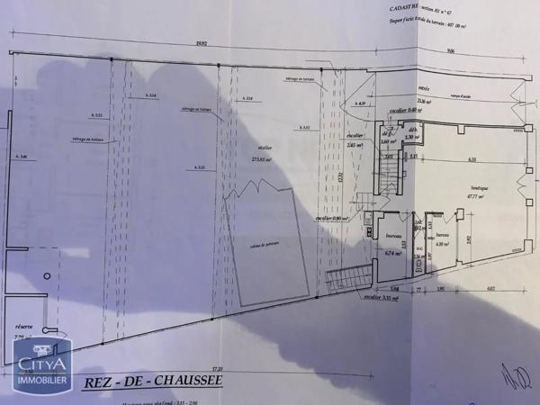 Immeuble à vendre 566m²