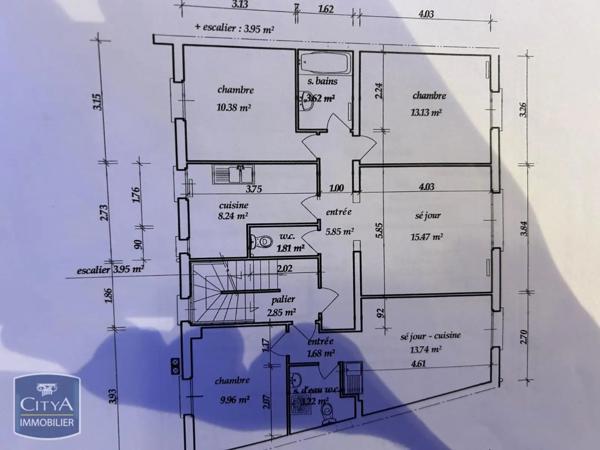 Immeuble à vendre 566m²