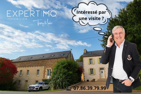 Landivisiau (29400) Propriété de caractère – Ancien moulin au bord de l’eau, Bodilis