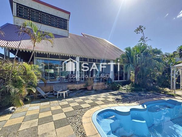 Maison d’architecte avec studio indépendant – Lagon de l’Ermitage à pied