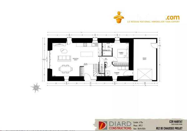 Vente                                                      Maison
                        
                     6 pièces                      125 m2                     à Cesson-Sévigné
