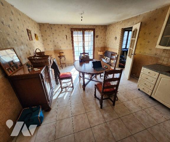 Maison sur Allonnes avec terrain et hangar