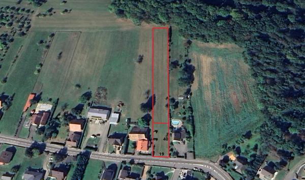 Gildwiller, terrain de construction de 7 ares.