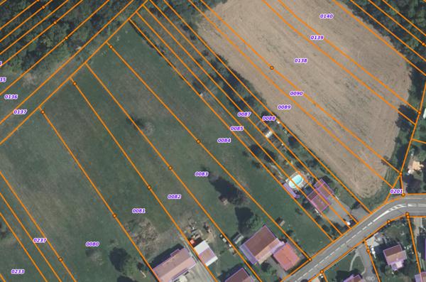 Gildwiller, terrain de construction de 7 ares.
