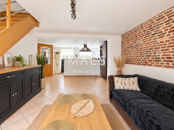WAMBRECHIES CENTRE – CHARMANTE MAISON 3 CHAMBRES – JARDIN SUD-EST