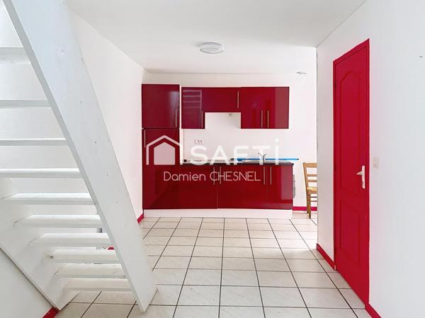 Immeuble de rapport centre-ville Saint-Amand-Montrond – 2 duplex loués – 14 % brut – Sans copropriété