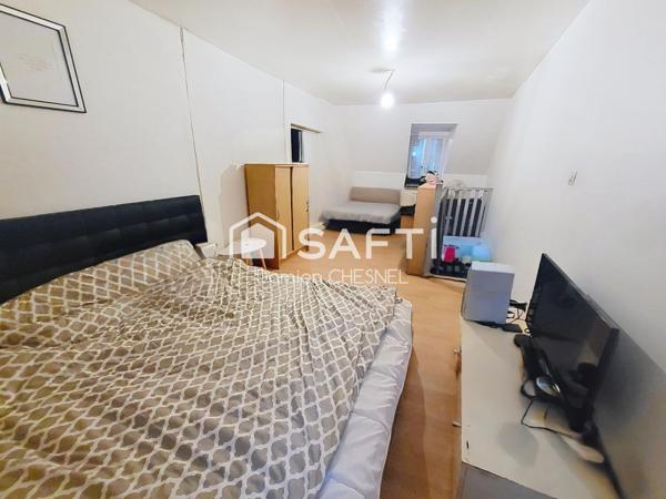 Immeuble de rapport centre-ville Saint-Amand-Montrond – 2 duplex loués – 14 % brut – Sans copropriété