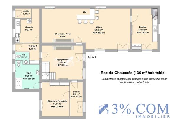 Maison 7 pièce(s) 5 chambre(s) 209 m²