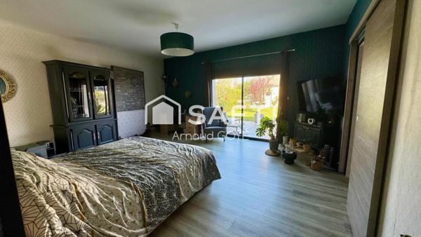 Guécélard – Grand Pavillon Lumineux avec Jardin et Véranda !