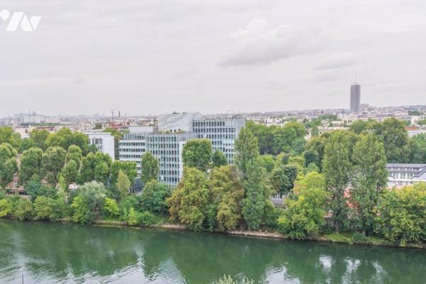 COURBEVOIE - FRONT DE SEINE - - BELLE VUE TOUR EIFFEL ET DEFENSE -  Appartement 4 pieces