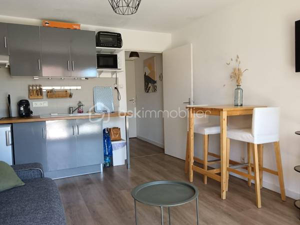 Découvrez cet appartement idéalement situé à 10 minutes de la plage de Canet, parfait pour ceux qui rêvent d'un cadre de vie serein avec toutes les commodités à portée de main. Laissez-vous séduire par ce coquet studio de 20,74 m², niché au rez-de-chaussée d'une résidence paisible de 1967.

Profitez d'un agencement optimal avec une pièce de vie lumineuse qui s'ouvre sur une terrasse privative. La résidence dispose également d'une piscine, idéale pour se détendre sous le soleil méditerranéen, et d'une place de parking attitrée pour plus de confort.

À proximité, retrouvez commerces, écoles, ainsi que des transports en commun facilitant vos déplacements. Charges annuelles maîtrisées à 804€ pour une copropriété sans procédure.
Excellent rapport locatif pour des investisseurs....
pas de travaux

Contactez Christine Lemaire pour une visite !
