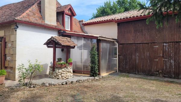 2 maisons plain-pied sur 1500 m²  St Pierre dEyraud