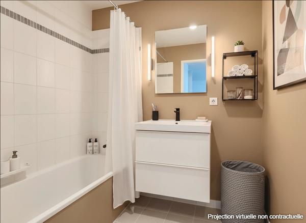 A VENDRE - Toulouse Croix Daurade - Appartement T3 duplex, dernier étage, balcon et parking