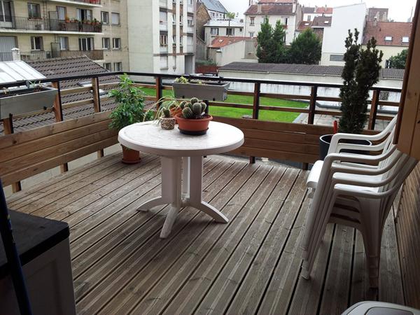 Appartement 2 pièce(s) 34 m2 récent, terrasse, lumineux,transports