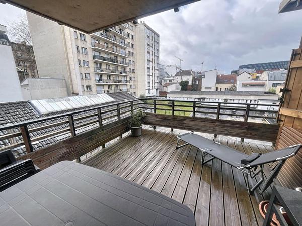 Appartement 2 pièce(s) 34 m2 récent, terrasse, lumineux,transports