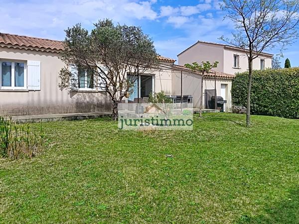 Camaret-sur-Aigues (84850) MAISON DE PLAIN PIED DE 93M² SUR 580M² DANS UN LOTISSEMENT CALME