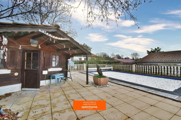 Maison 7 pièces avec piscine au calme en centre ville