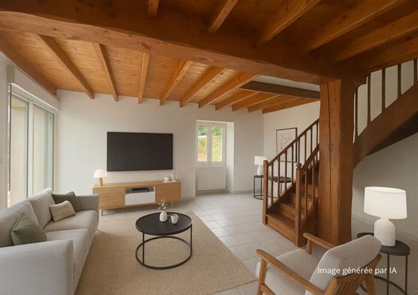 Maison St Simon De Bordes - 3 chambres