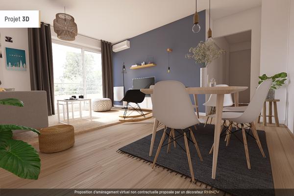 Beau 2 pièces de 46 m² avec garage dans Résidence Standing Piscine !