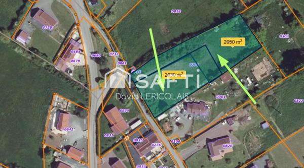 GRAND TERRAIN CONSTRUCTIBLE - RARE SUR LE SECTEUR