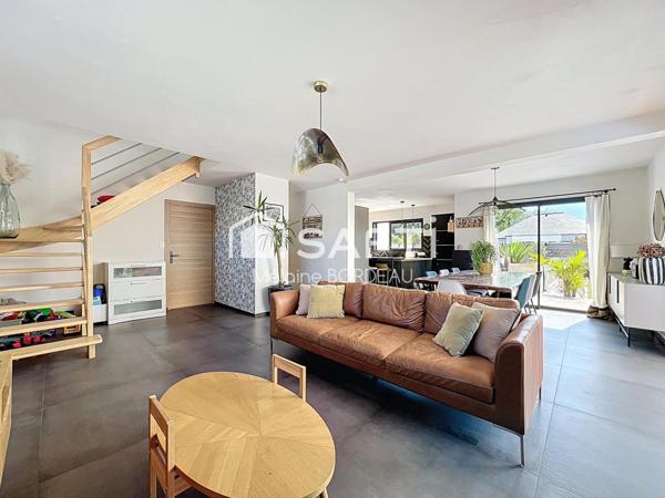 Maison contemporaine 4 chambres + bureau – Grand-Champ centre