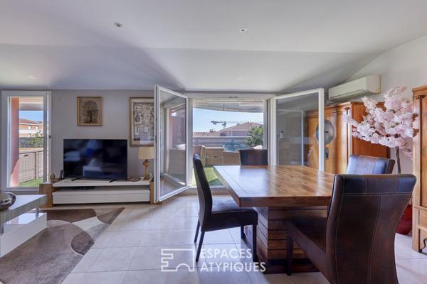 Appartement contemporain avec terrasse