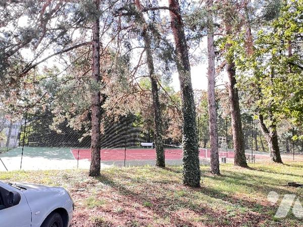 Ecully - T3 avec balcon et vue dégagée dans résidence rénovée avec parking, gardien et tennis.