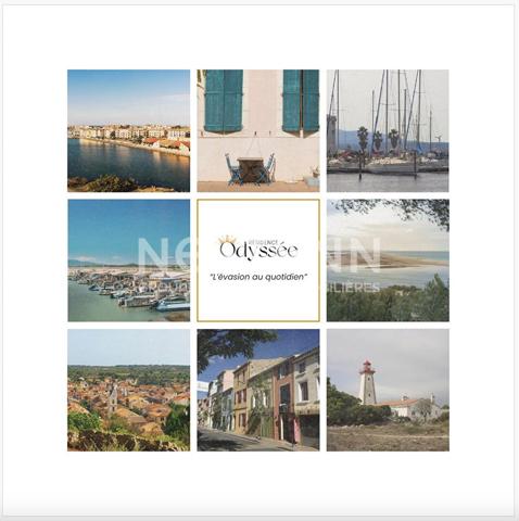 LEUCATE - APPARTEMENT T3 AVEC GRANDE LOGGIA ET PLACE DE STATIONNEMENT ( POSS. GARAGE EN SUS.)