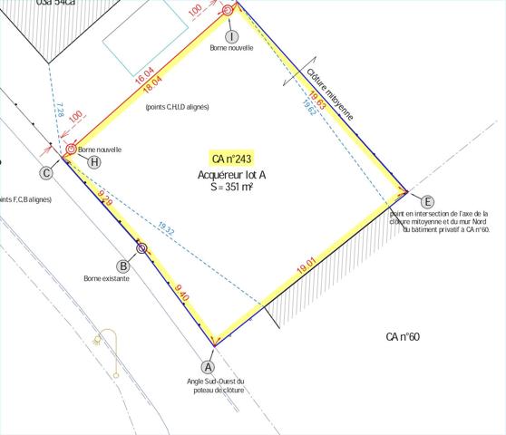 Achat Terrain - 350 m² (réf : JR25998)