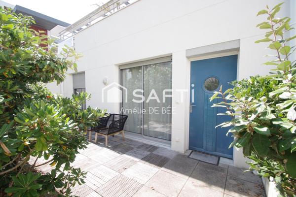 Appart type 2 avec terrasse proche centre ville