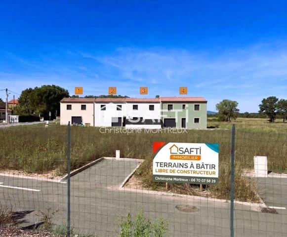 Terrain à bâtir proche de Brignoles, villas R+1